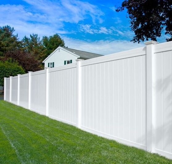 PVC fencing